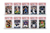 PSA Graded Rookie Card Lot (10 Cards)